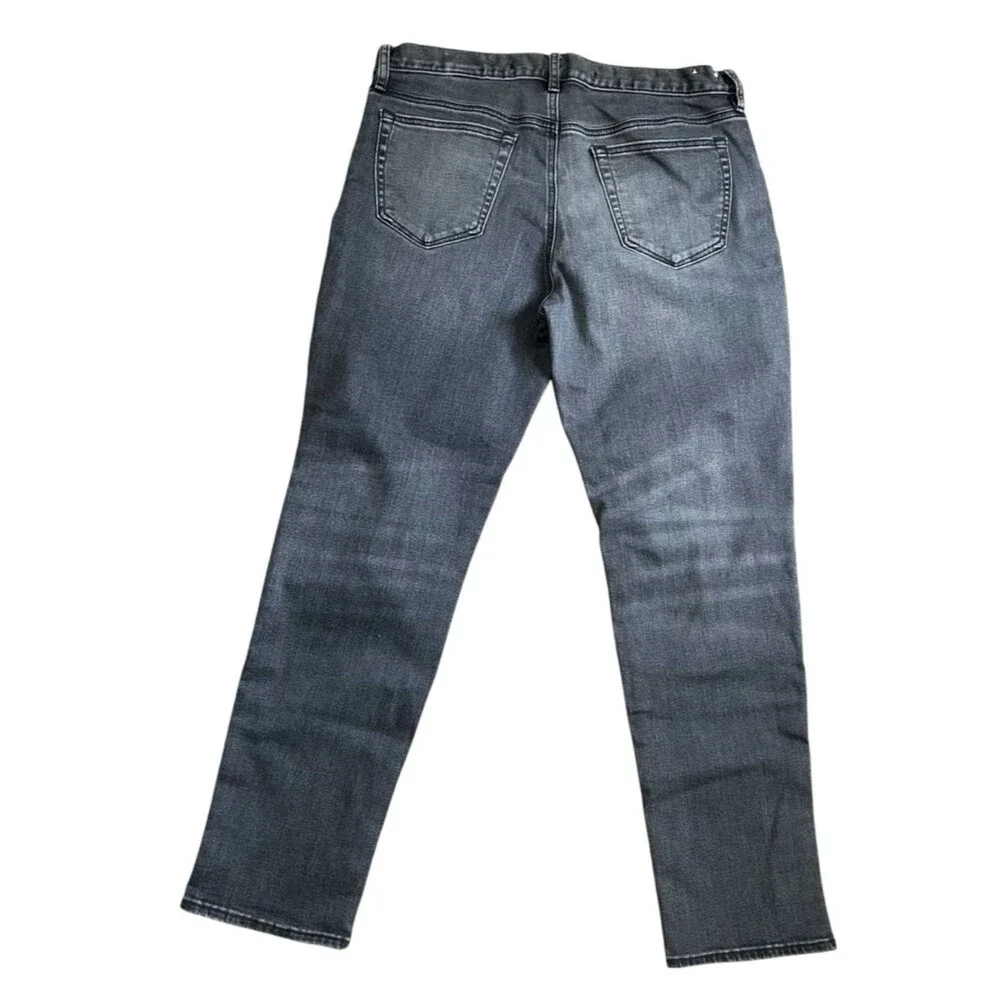 Banana Republic Slim Traveler Gray Denim Jeans 35x30